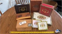 Cigar Boxes, Tubes, & Matches