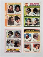 Walter Payton Chicago Bears Leaders 1977-80 Topps