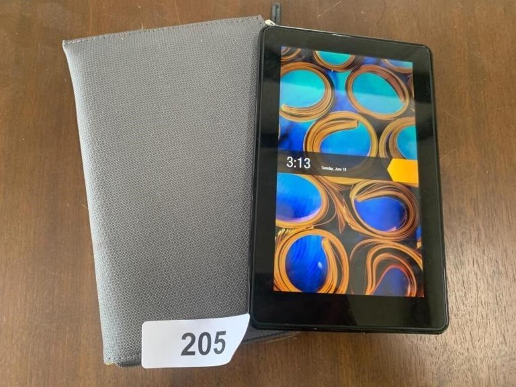 Kindle Fire (Works) w/ Case