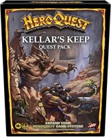 Avalon Hill HeroQuest Kellar's Keep Expansion Boar