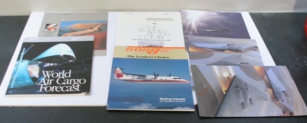 Various Aircraft Photo's and Brochures