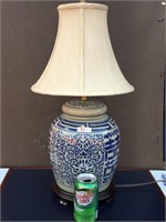 Handpainted Fine China Lamp