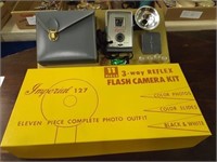 "Imperial 127" 3 Way Reflex Camera Kit