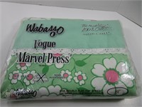 NEW OLD STORE STOCK VINTAGE SHEET WABASSO 81"