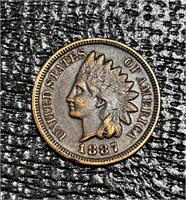 U.S. 1887-P Indian Head Cent