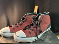 NEW CONVERSE HIGH TOPS SYDE STREET RED/BLACK