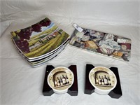 Tuscany coasters and plates