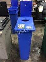 10 Blue Recycle Stations - No Lids