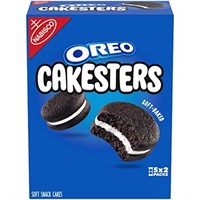 2023 junOreo Cakesters Soft Snack Cakes, 5 Count P