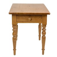 CANADIANA PINE SIDE TABLE