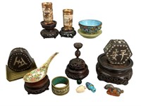 Various Small Asian Trinkets, Stands