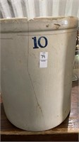 Vintage- stoneware crock - 10 gallon ** some