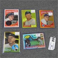 Mickey Mantle Modern Refractor & Relic Cards