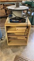 Delta boss shop master sander mounted on wood