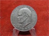 1978 Eisenhower Dollar US Coin.