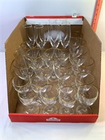 Gold Rimmed Stemware & Misc