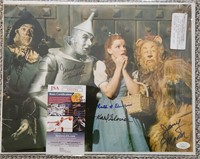 WIZZARD OF OZ CAST SIGNED 11X14 PHOTO / 5