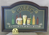 Cheers "Throw Back a Cold One"