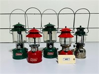 (5) Vintage Coleman Lanterns