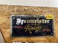 Braumeister Beer Mirror Sign