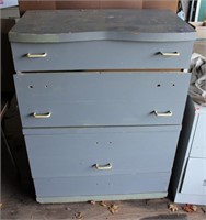 Blue Chest of Drawers