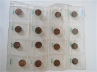 COLLECTION OF OLD PENNIES 1943 UP