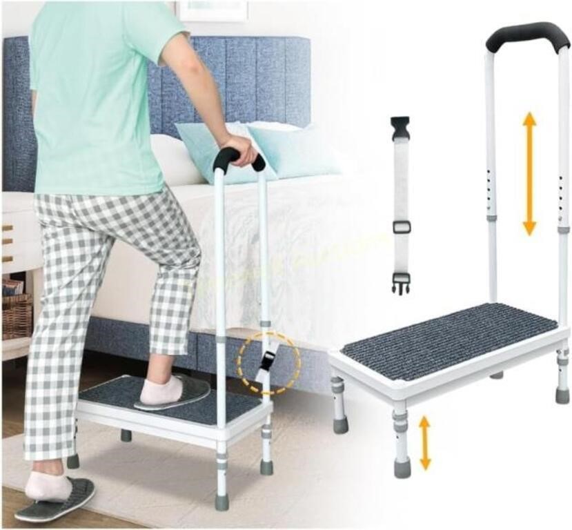 Medical Step Stool with Handle for Adults