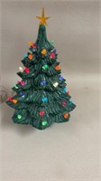 Vintage ceramic Christmas tree 
16 inches x 12