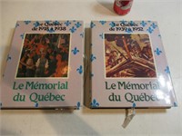 Le Mémorial du Québec en 2 volumes