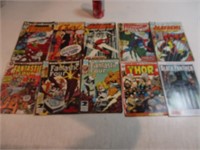 10 comics dont Fantastic Four et Thor