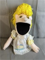 Girl with Yellow Hair Hand Puppet