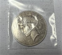 1935 Peace Liberty Silver Dollar, VG