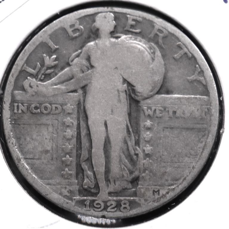 1928 STANDING QUARTER VG