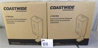 2 Boxes Coastwide J Series Automatic Dispenser