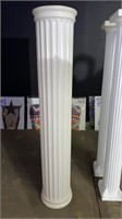 two 6 ‘ plastic decorative columns