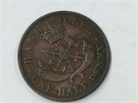 1857 1/2 Penny Can