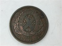 1837 1/2 Penny Can