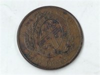 1844 1/2 Penny Token Can