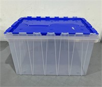 12-Gallon Plastic Stackable Storage Container