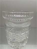 Crystal jam jar without lid