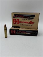 (2) boxes Hornady 35 REM ammo. 1 full, 1 partial