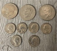 Variety of Coins