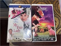 VHS My Fair Lady & Babe Movies