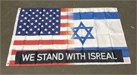 "We Stand With Israel" Flag