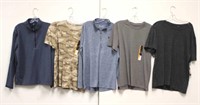 Lot of 5 Mens Assorted T-Shirts/Sweaters Sz M