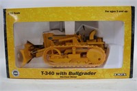 CASE T-340 WITH BULLGRADER ERTL 1/16