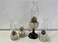 Selection 4 x Kero Lamps