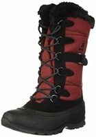 New Kamik womens Snovalley 2 Snow Boot, Red, 9 US