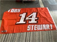Large Tony Stewart flag