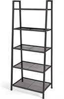 Sejone 5-Layer Trapezoidal Wall Shelf Bookcase, La